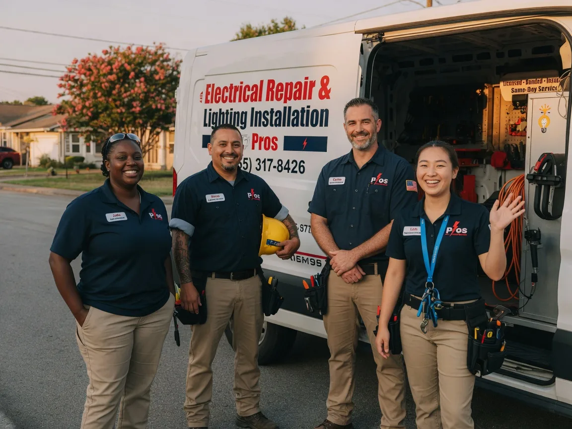 Licensed Electrician company in Potts Camp, MS